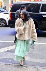 VANESSA HUDGENS Arrives at Good Morning America in New York 12/13/2018