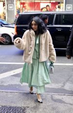 VANESSA HUDGENS Arrives at Good Morning America in New York 12/13/2018
