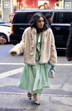 VANESSA HUDGENS Arrives at Good Morning America in New York 12/13/2018