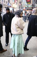 VANESSA HUDGENS Arrives at Good Morning America in New York 12/13/2018
