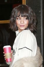 VANESSA HUDGENS Arrives at NBC Studios in New York 12/11/2018