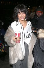 VANESSA HUDGENS Arrives at NBC Studios in New York 12/11/2018