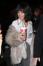 VANESSA HUDGENS Arrives at NBC Studios in New York 12/11/2018