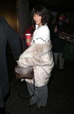 VANESSA HUDGENS Arrives at NBC Studios in New York 12/11/2018