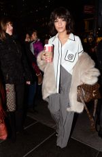 VANESSA HUDGENS Arrives at NBC Studios in New York 12/11/2018