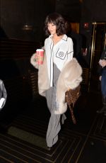 VANESSA HUDGENS Arrives at NBC Studios in New York 12/11/2018