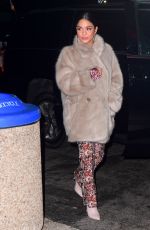 VANESSA HUDGENS Arrives at Second Act Fan Screening in New York 12/11/2018