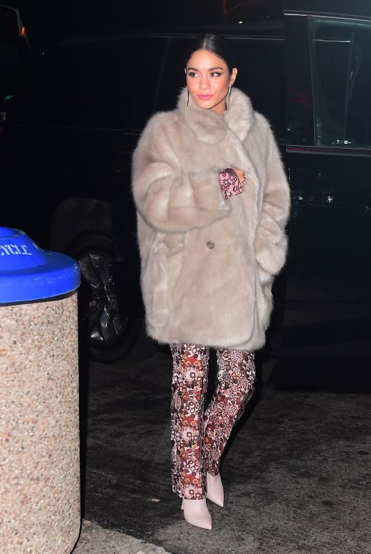 VANESSA HUDGENS Arrives at Second Act Fan Screening in New York 12/11/2018