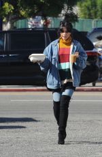 VANESSA HUDGENS at Blue Bottle Coffee in Los Angeles 12/03/2018