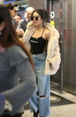 VANESSA HUDGENS at Miami International Airport 12/13/2018