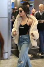 VANESSA HUDGENS at Miami International Airport 12/13/2018