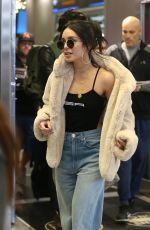 VANESSA HUDGENS at Miami International Airport 12/13/2018
