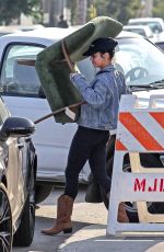 VANESSA HUDGENS Buys a Mid Century Chair at a Local Vintage Store in Atwater Village 11/07/2018