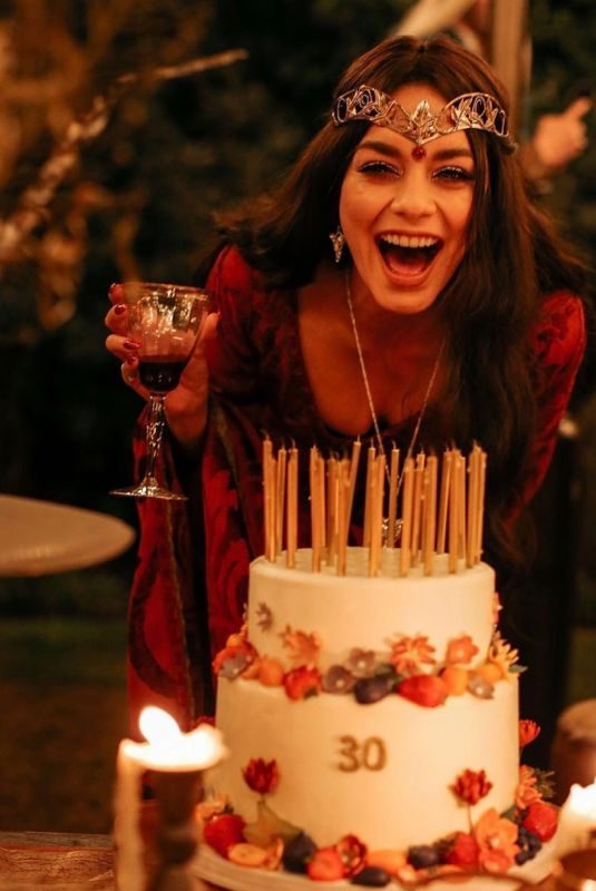 VANESSA HUDGENS Celebrates Her Birthday, Instagram Picture 12/14/2018