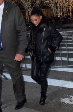 VANESSA HUDGENS Heading to Tonight Show in New York 12/10/2018