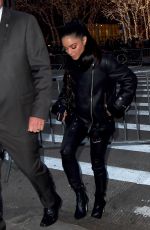 VANESSA HUDGENS Heading to Tonight Show in New York 12/10/2018