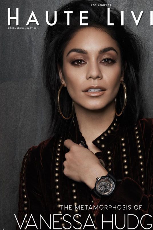 VANESSA HUDGENS in Haute Living Magazine, December 2018