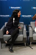 VANESSA HUDGENS, JENNIFER LOPEZ and LEAH REMINI at SiriusXM