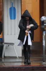 VANESSA HUDGENS Leaves Blue Bottle Coffee in Los Angeles 12/06/2018