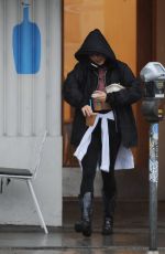 VANESSA HUDGENS Leaves Blue Bottle Coffee in Los Angeles 12/06/2018
