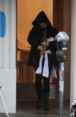 VANESSA HUDGENS Leaves Blue Bottle Coffee in Los Angeles 12/06/2018