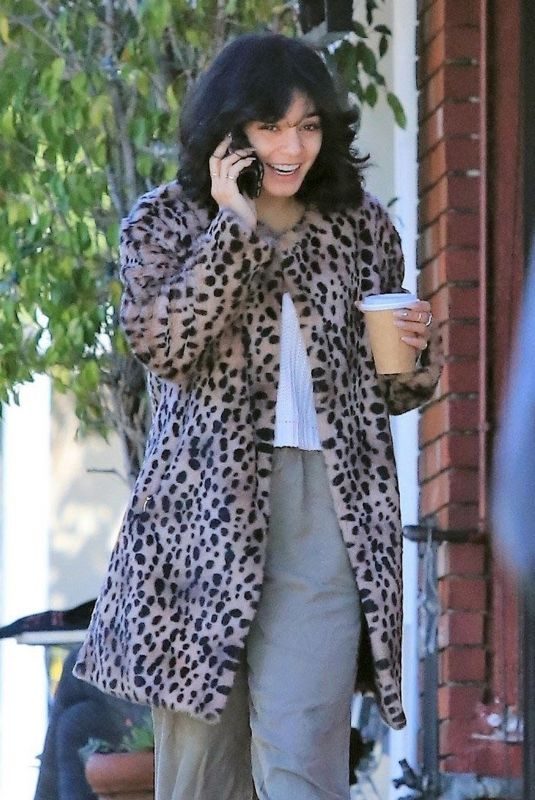 VANESSA HUDGENS Out for Coffee in Los Angeles 12/07/2018