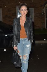 VICKY PATTISON in Ripped Jeans Night Out in Newcastle 12/15/2018