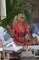 VICTORIA SILVSTEDT in Bikini at a Beach in St. Barts 12/22/2018