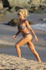VICTORIA SILVSTEDT in Bikini on the Beach in St. Barts 12/22/2018