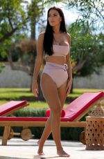 YAZMIN OUKHELLOU in Bikini at a Pool in Morocco 11/30/2018
