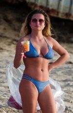 ZARA HOLLAND in Bikini at a Beach in Barbados 12/08/2018