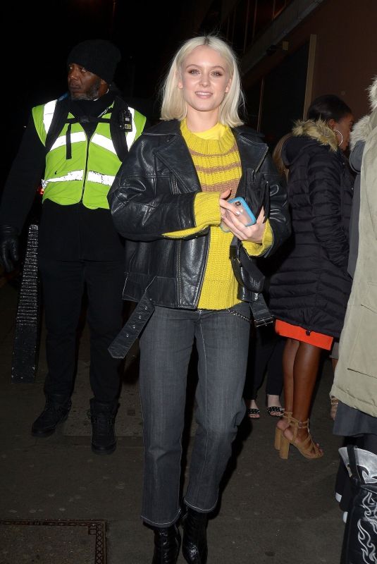 ZARA LARSSON at Drama Nightclub in London 12/09/2018