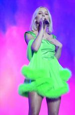ZARA LARSSON Performs at Capital FM Jingle Bell Ball in London 12/09/2018