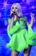 ZARA LARSSON Performs at Capital FM Jingle Bell Ball in London 12/09/2018