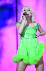 ZARA LARSSON Performs at Capital FM Jingle Bell Ball in London 12/09/2018