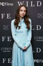 ZOE KAZAN at Calvin Klein Kosts Wildlife Reception in New York 11/28/2018