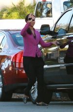 ZOE SALDANA Out and About in Los Angeles 12/04/2018