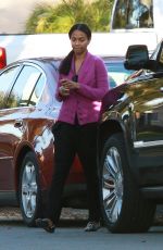 ZOE SALDANA Out and About in Los Angeles 12/04/2018