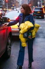 ZOEY DEUTCH Out and About in New York 12/01/2018