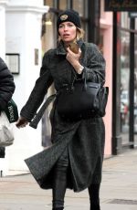 ABIGAIL ABBEY CLANCY Out on Kings Road in London 01/31/2019