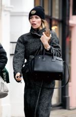 ABIGAIL ABBEY CLANCY Out on Kings Road in London 01/31/2019