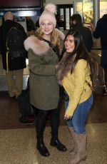 ADELAIDE CLEMENS at Salt Lake City Airport 01/24/2019