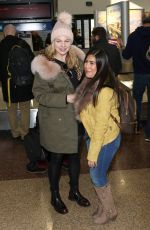 ADELAIDE CLEMENS at Salt Lake City Airport 01/24/2019