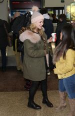 ADELAIDE CLEMENS at Salt Lake City Airport 01/24/2019