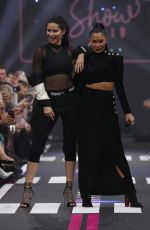 ADRIANA LIMA and NICLE SCHERZINGER at Maybelline New York Show at Berlin Fashion Week 01/17/2019