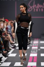 ADRIANA LIMA and NICLE SCHERZINGER at Maybelline New York Show at Berlin Fashion Week 01/17/2019