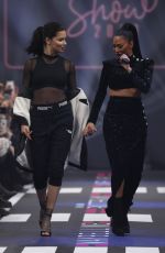 ADRIANA LIMA and NICLE SCHERZINGER at Maybelline New York Show at Berlin Fashion Week 01/17/2019