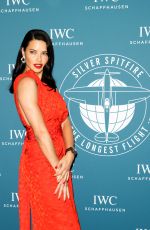 ADRIANA LIMA at IWC Schaffhausen Gala in Geneva 01/15/2019