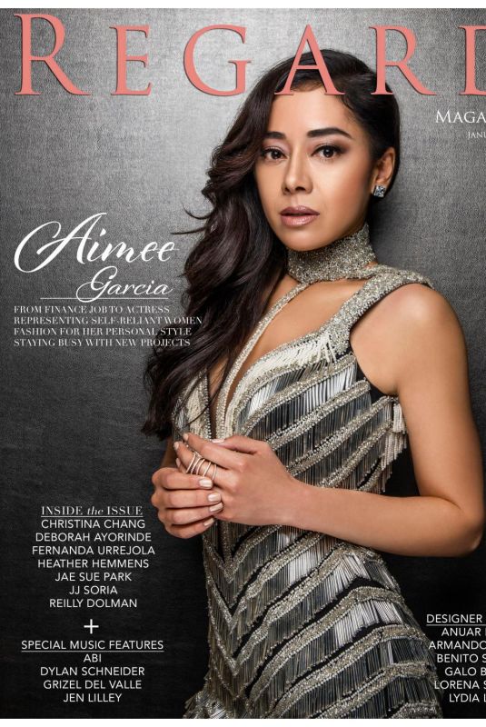 AIMEE GARCIA in Regard Magazine, January 2019