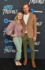 AJ MICHALKA at Good Trouble Premiere in Los Angeles 01/08/2019